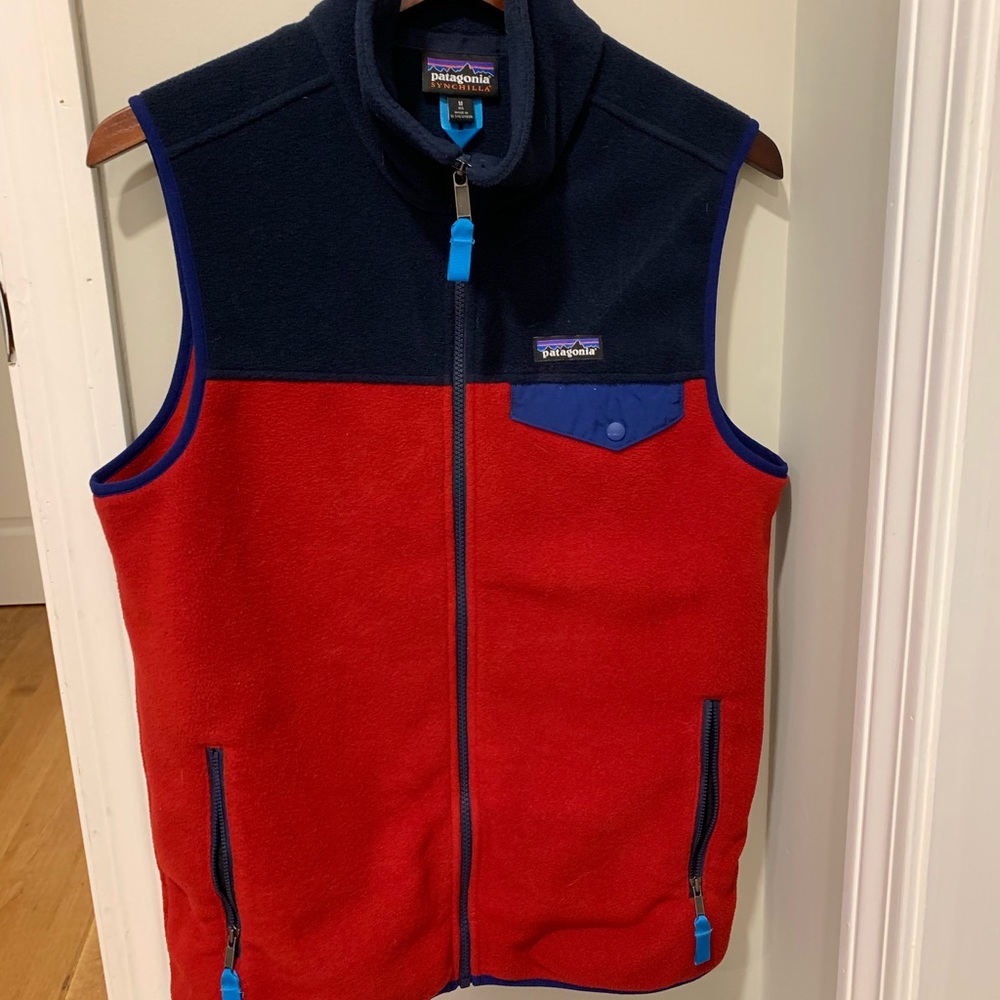 Men’s Patagonia classic synchilla fleece vest
